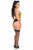 Lavish Mesh Underwire Cincher with Built In Halter Top