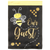 Bee Our Guest Burlap