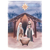 Holy Family In Creche Flag Poly Garden