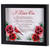 Framed Art Cardinal I Live On 10x8
