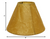 Brown Crinkle Oil Paper Print Empire Lamp Shade