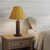 Brown Crinkle Oil Paper Print Empire Lamp Shade