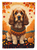 Cocker Spaniel Fall Garden Flag