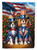 All American Cavalier Spaniel Garden Flag