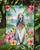 Afghan Hound Luau Garden Flag