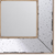 12" Square Wall Mounted Vintage Style Glass Frame Accent Mirror