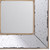 12" Square Wall Mounted Vintage Style Glass Frame Accent Mirror