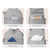 Breastmilk Cooler Bag with Detachable Insulation Box Set