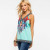 Roma Top In Tribal Print