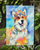 Alaskan Malamute Hippie Dawg Garden Flag