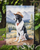 Borzoi Cowboy Welcome Garden Flag