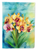 Orchids in Watercolor House Flag