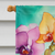 Orchids in Watercolor House Flag