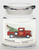 Courtside Market Santos Treefarm Candle Glass Jar with Glass Lid