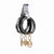 Jasmine Vegan Leather Women's Wristlet Keychain set- 3 pieces