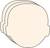 Small Single Color Creative Foam Cut-Outs