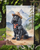 Cocker Spaniel Cowboy Welcome Garden Flag