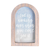 Framed Arch God Is Working Gray 7x11