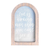 Framed Arch God Is Working Gray 7x11