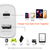 HyperGear SpeedBoost 25W USB-C PD + 12W USB Fast Wall Charger with PPS | 6ft MFi Lightning Cable