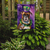 Boxer King of Mardi Gras Garden Flag