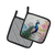 Watercolor Birds Throw Pillow