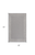 3' X 5' Gray And Ivory Indoor Outdoor Area Rug