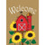 Garden Barn Birdhouse-Welcome Flag
