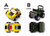 Builder Cars Building Brick Display Set, x2 of each kit