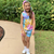 AnnLoren Girls Hoodie Tank and Shorts Set