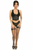 Lavish Celestial Satin Open Cup Waist Cincher