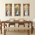 Set of Three Rue Faux Niche 3D Peel and Stick Wall Decals