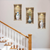 Set of Three Rue Faux Niche 3D Peel and Stick Wall Decals