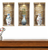 Set of Three Rue Faux Niche 3D Peel and Stick Wall Decals