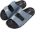 Women's Cushioned Two Strap Footbed Lightweight Open Toe Slide Sandals