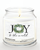 Courtside Market Joy to the world Candle Glass Jar with Glass Lid