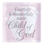 Tabletop Glass Baby Pink Child Of God