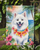 American Eskimo Luau Garden Flag