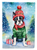 Boston Terrier Christmas Garden Flag