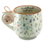 Coffee Mug Make The World Vintage Floral