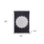 80" X 56" Black And White Mandala Cotton Hanging Tapestry