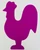 Rooster Assorted Color Super Cut-Outs