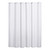 Luxurious White Waffle Weave Shower Curtain
