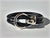 Smooth Leather with Brass/Silver Buckle Bracelet