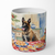 Basenji Christmas Cookies Decorative Soy Candle