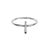 Ring Cross Size 7 Silver