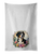 Entlebucher Mountain Dog and Flowers Pair of Pot Holders