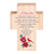 Tabletop Plaque Cross Cardinal I Live