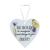 Glass Ornament Be Bold Be Courageous