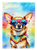 Chihuahua Hippie Dawg Garden Flag